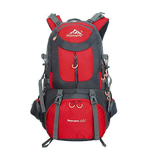 Generic Red, 50 70L 50L Outdoor Backpack Unisex Travel Multi