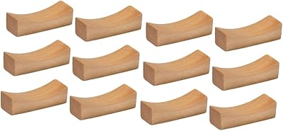 Housoutil 12 Pcs Dinner Spoon Stand Wooded Cutlery Rest Chopstick Rests Japanese Chopsticks Ceramic Utensil Holder Ladle Spoon Pillow Shape Chopsticks Holder Tableware Rest Stand Rest Rack