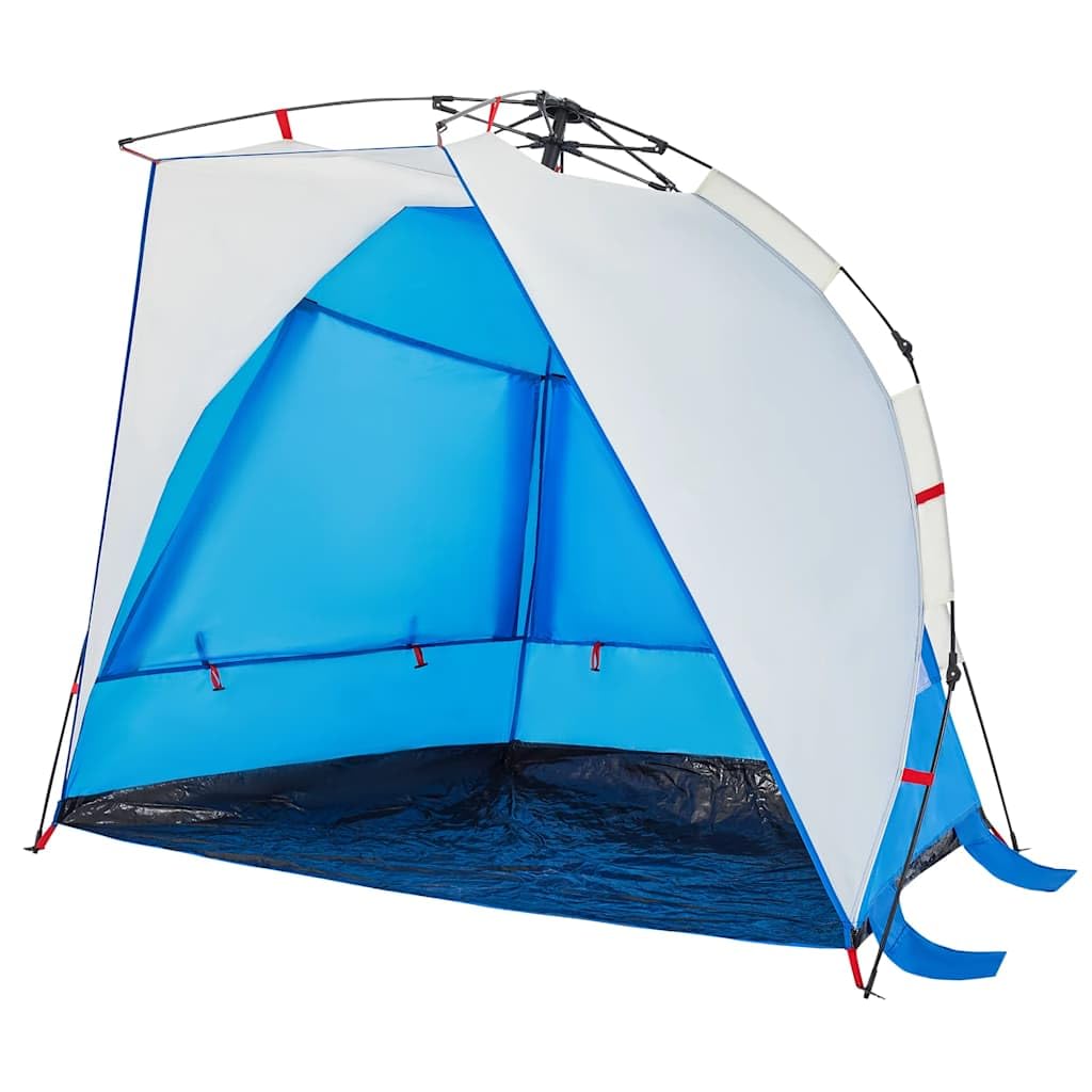 Mangloder Strandzelt Personen Azurblau mit Quick-Release Wasserdicht für Camping, Strand, Garten und Outdoor Aktivitäten, leichtes, kompaktes Familienzelt mit stabilem Design