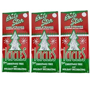 Brite Star Eiszapfen Girlanden, 3 Stück