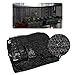 BeGrit Shade Cloth for Garden 50% 6x13ft with Grommets Sunblock Sun Mesh UV Resistant Net for Plants,Greenhouse,Patio,Chicken Coop(Black)