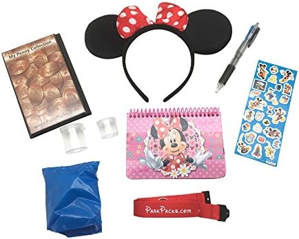 Disney VACATION Set with Essential Park Accessories & Official Autograph Book