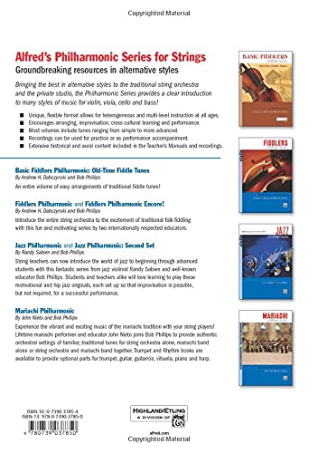 Mariachi Philharmonic (Mariachi in the Traditional String Orchestra): Cello/Bass, Book & Online Audio (Philharmonic Series) - Image 2