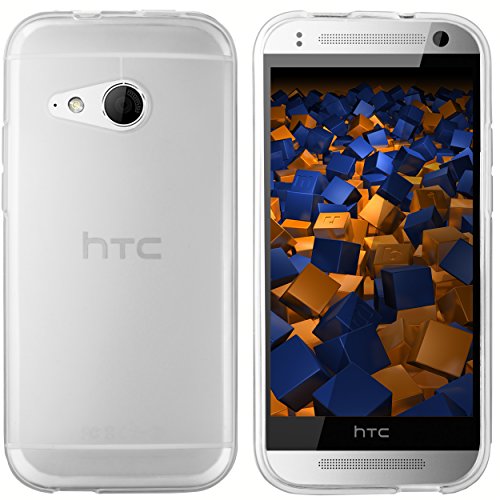 mumbi Coque de protection pour HTC One Mini 2 TPU gel silicone transparent blanc
