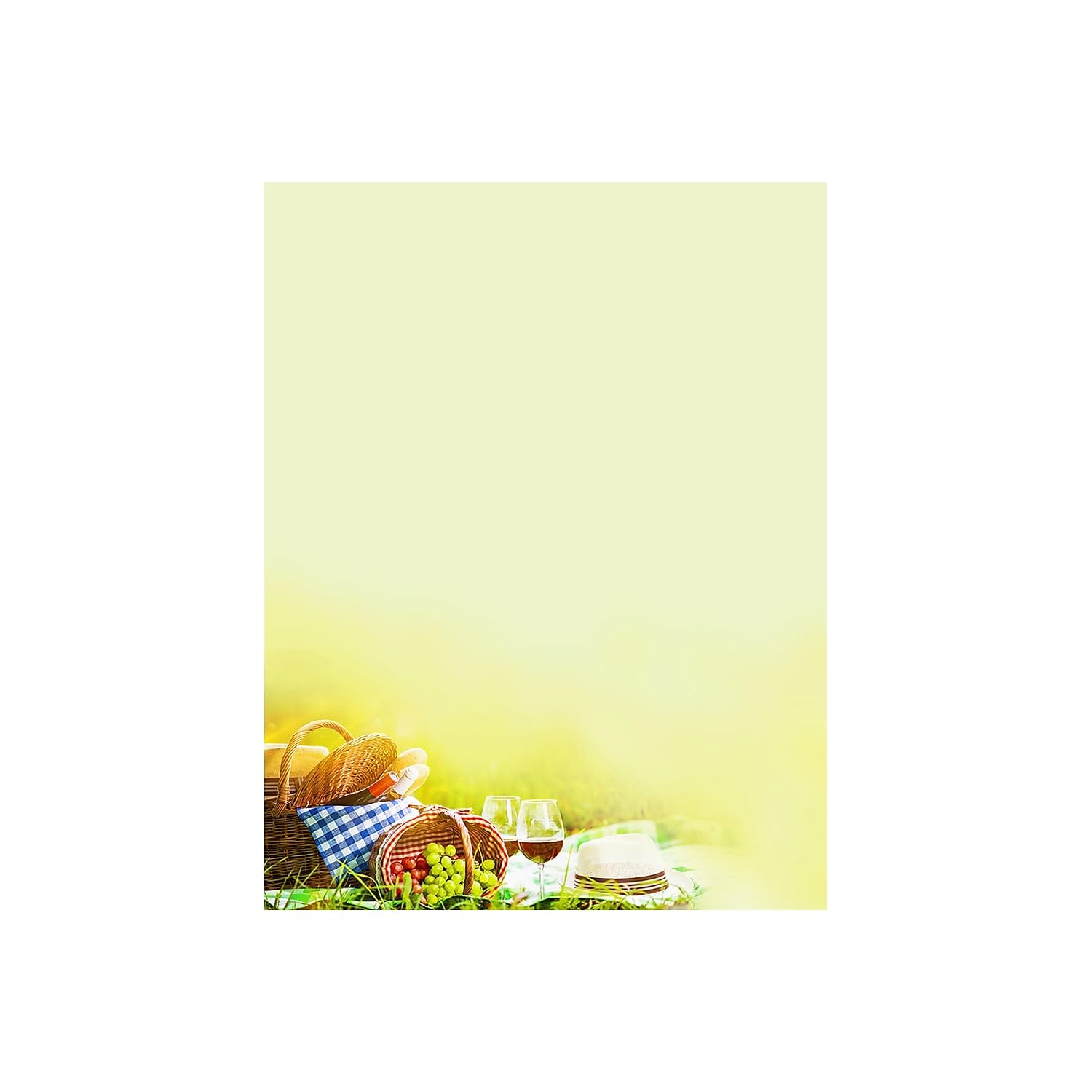 Great Papers! Picnic Basket Letterhead, 8.5" x 11", 80 count (2017039)