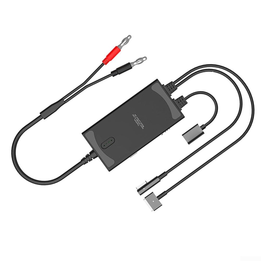 Stromanalysator mit T-L-förmigen und Typ-C-Anschlüssen für MacBook-Reparatur, Echtzeit-Spannungs- und Stromerkennungswerkzeug für Batteriewechsel und Motherboard-Tests