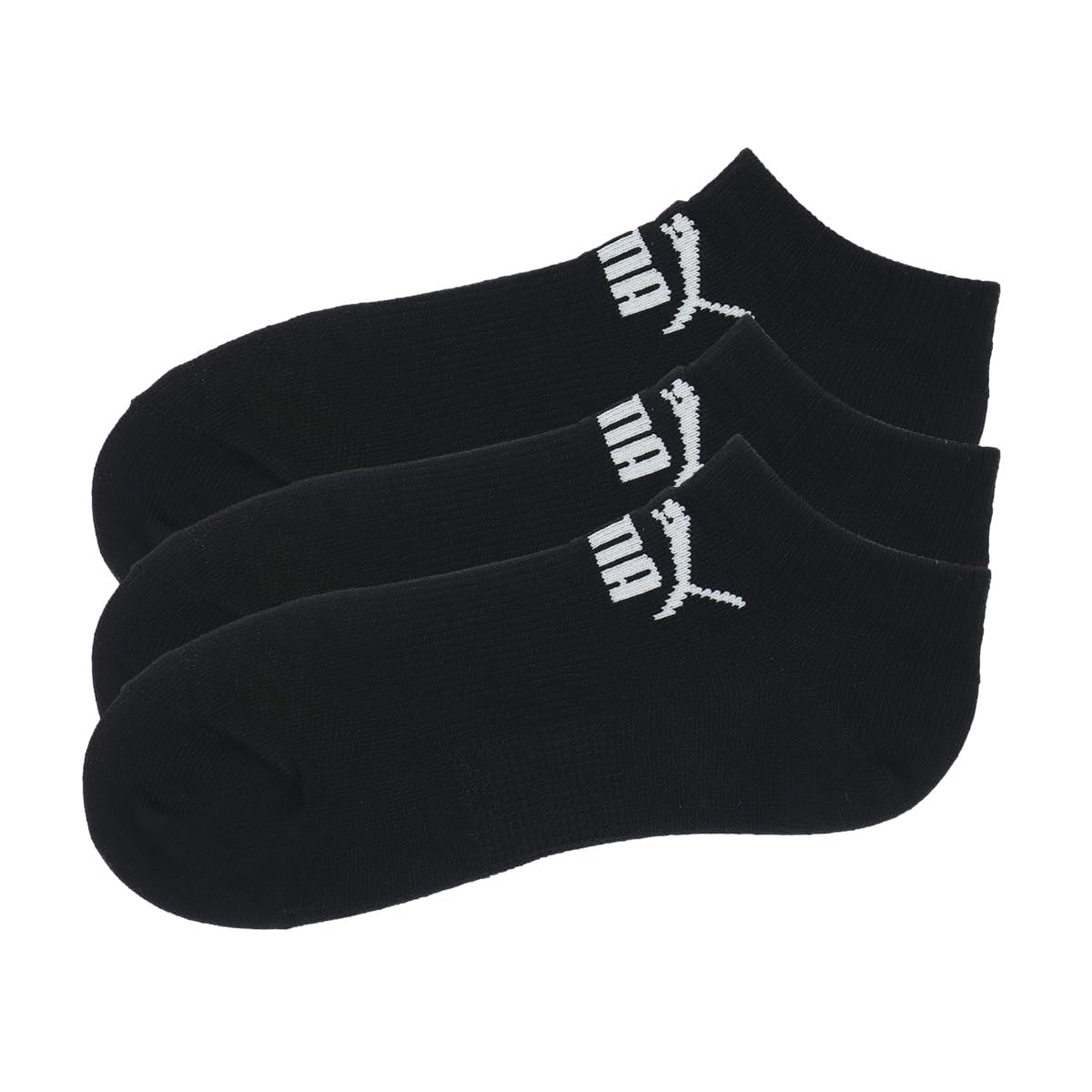 PUMA(プーマ) ソックスプーマ 3足セット キッズ ソックス スニーカー丈 靴下 吸水速乾 つま先 かかと 補強 アーチサポートユニセックス子供