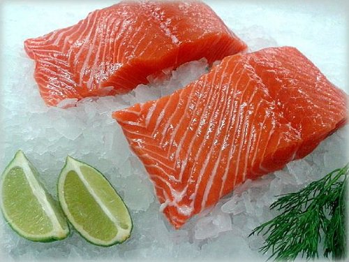Amazon Com Fresh King Salmon Fillet 2 Pounds Grocery Gourmet Food