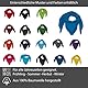 Baumwolltuch Schal Kopftuch Damen Herren Unisex Bandana Halstuch Accessoire Multifunktionstuchviele Atmungsaktiv und Weich Gesichtsschutz für Herbst und Winter Farben 100x100 cm (Türkis)