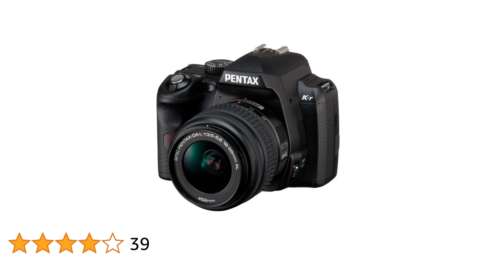 PENTAX K-r 18-55mm レンズセット　#1672 Pentax K-r DSLR and DAL 18-55mm Lens Kit - Black: Amazon.co