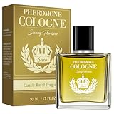 Profumo Uomo, Colonia ai Feromoni Uomo, Profumo Attraente & Rinfrescante, Fragranza Elegante per Ogni Occasione, Aumenta la Fiducia e il Fascino, 50mL