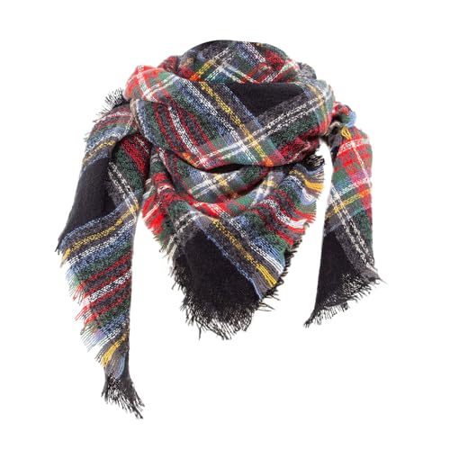 Winter Scarf For Women 2024 Scarf Ladies' Plaid Scarf Lightweight Scarf For Women Travel Scarf For Women .Xx5
