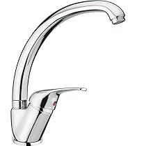 SCHOCK | Miscelatore Omega Alto Monocomando 45° Canna Conica, Cromato, h250