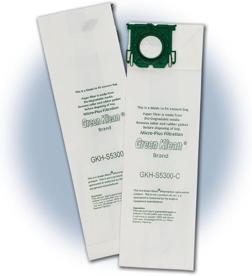 TTS Products Vacuum Bags – Fits Sanitaire EON Type RL, S5000 & SC5500 Series – Replacement for OEM# 68104RL – 10-Pack (10-Pack Case)