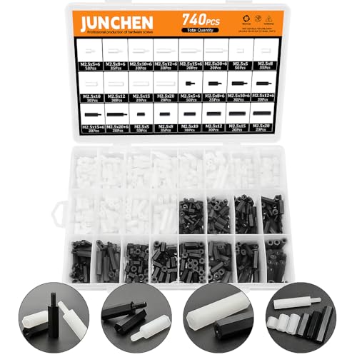 Amazon | ナイロンスタンドオフPCBマザーボード六角スペーサー