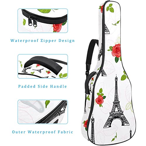 Housse pour guitare acoustique Bleu brillant 1 cm d’épaisseur 101,6 cm, Multicolore 10., 42.9×16.9×4.7 in, Organiseur de… - Les Beatles, Paul McCartney, John Lennon, RIngo Starr, George Harrison Housse pour guitare acoustique Bleu brillant 1 cm d'épaisseur 101,6 cm, Multicolore 10., 42.9x16.9x4.7 in, Organiseur de… – Image 5