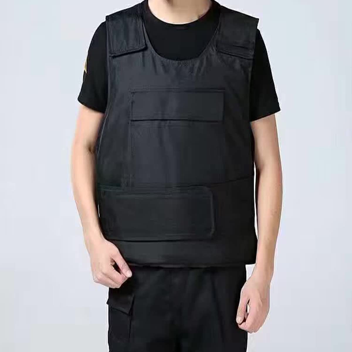 Chaleco resistente a las puñaladas Ropa anti-cuchillo protector de acero Chaleco a prueba de armaduras
