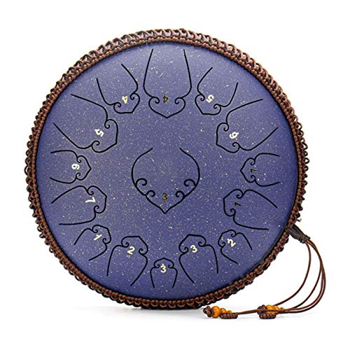 Steel Tongue Drum XLTFUC 14 pulgadas 15 notas miniatura 1