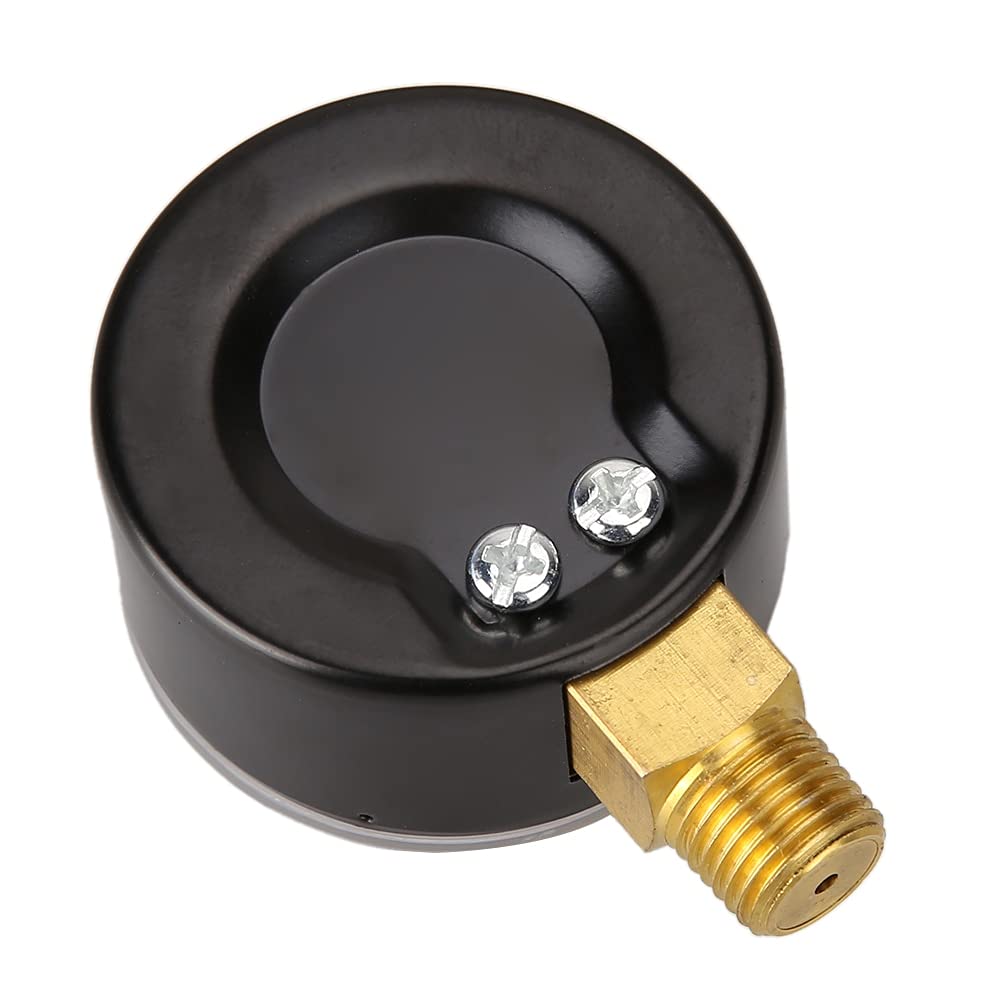 Manómetro 0/15 PSI 0/1 Bar, medidor de presión de combustible, compresor de aire, medidor de presión hidráulica, manómetro de doble escala