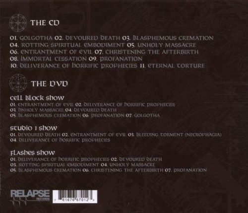 Onward To Golgotha (Cd+Dvd)