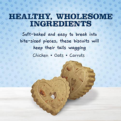 Blue-Buffalo-Baby-BLUE-Soft-Biscuits-Natural-Puppy-Dog-Treats-Chicken-Carrots-8-oz-Bag