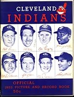 Cleveland Indians Official 1955 Picture and Record Book (Yearbook) B0023UFDSY Book Cover