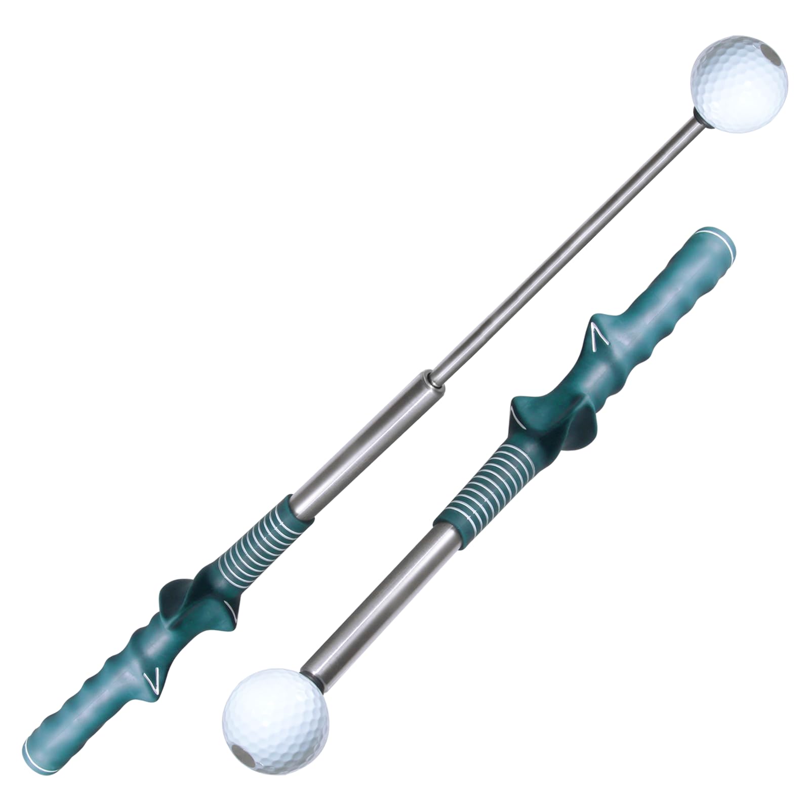 Retractable Golf Swing Training Aid,Golf Swing Training Aid for Warm-up and Tempo Training,Golf Accessories for Men Help You Correct Your Grip