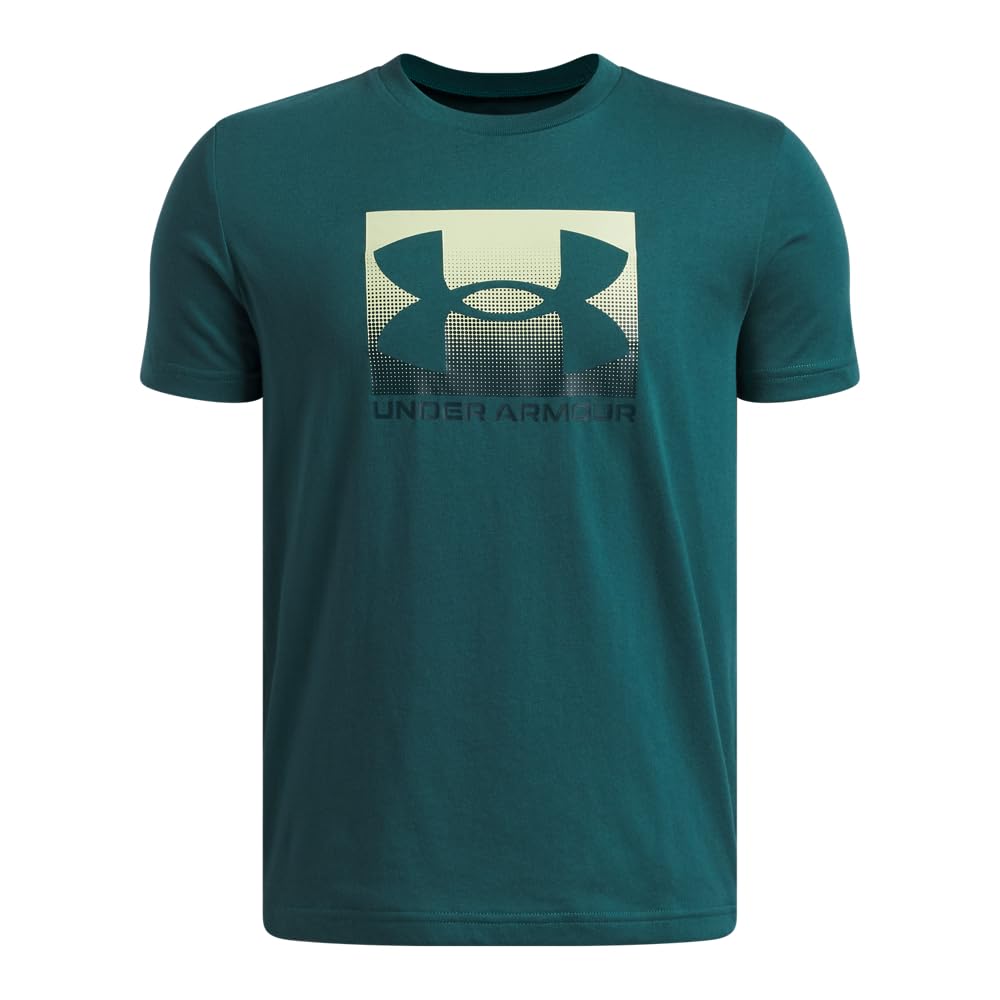 Under Armour B Boxed Sports Update SS - Rack Green, Fade Green - YLG