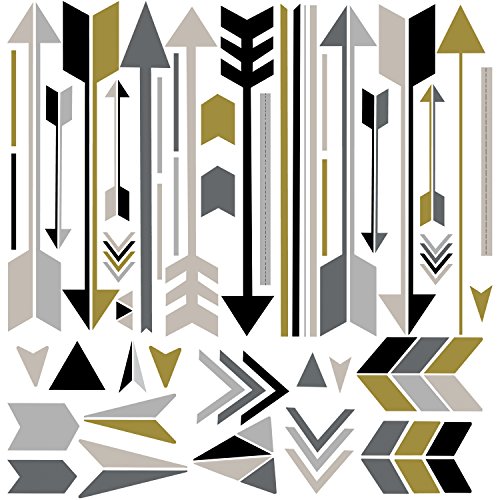 RoomMates Arrow Peel and Stick Wall Decals, Multicolor - Image 2