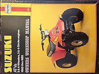 Suzuki Atvs Owners Workshop Manual/3 & 4-Wheelers, 2 & 4-Stroke Engines, 1983 Thur 1985 1850101531 Book Cover