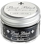 [コロンブス] 革靴のお手入れ 基本ケア 栄養・保革・ツヤ出し ブートブラックシルバーライン 靴クリーム瓶入り 靴磨き・シューズケア