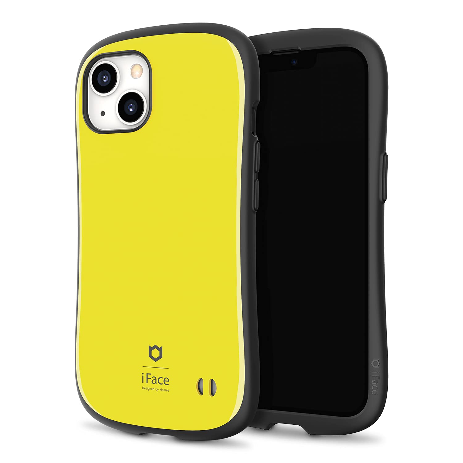 Coque iPhone 13 jaune double couche iFace First Class antichoc et mignonne - 7