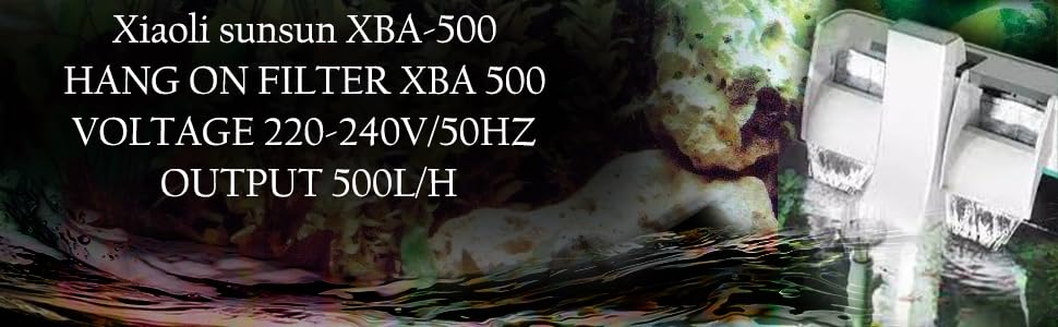 Image of Xiaoli XBA - 500 Hang ON FILTERTIFIL TRATION with Skimmer