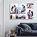 NWT Custom Canvas Prints with Your Photos Collage Idea, Personalized Canvas Pictures for Wall to Print Framed 8x10 inches
