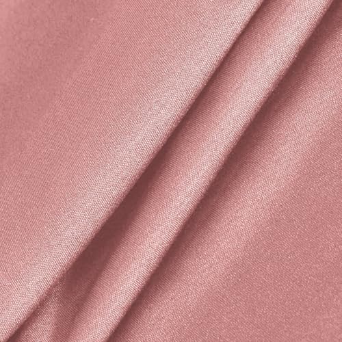 Legging évasé confortable rose avec taille haute L - 5