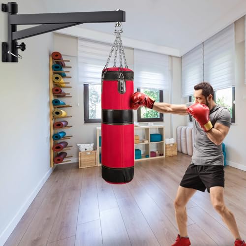 Image of BeneLabel Heavy Bag Hanger for Punching Bag Beam Mount Hardware 360 Rotation Boxing Bag Ceiling Mount I-Beam Hanger for Hanging Heavy Punching Bags Wall Hangers