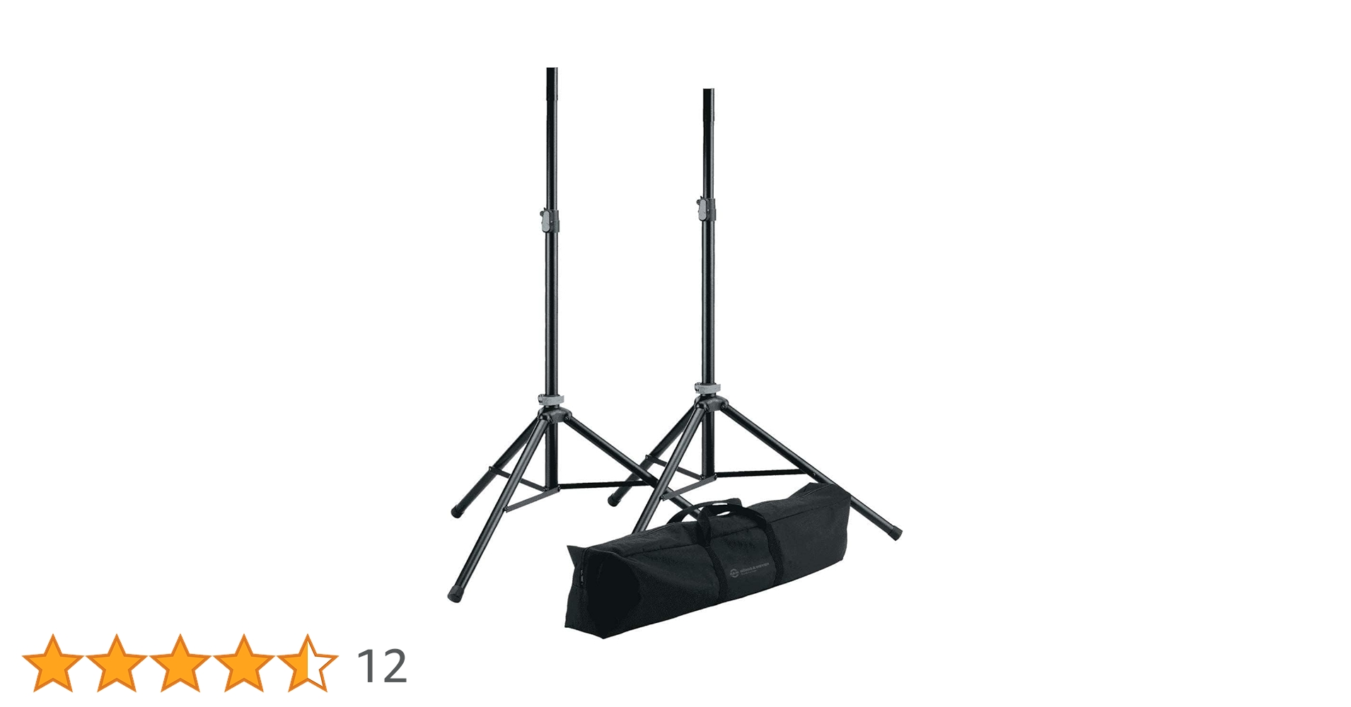 り*う様 K&M・21449・スピーカースタンド（２本１セット）・１ Amazon.co.jp: K&M 21449 black スピーカースタンド 2本セット