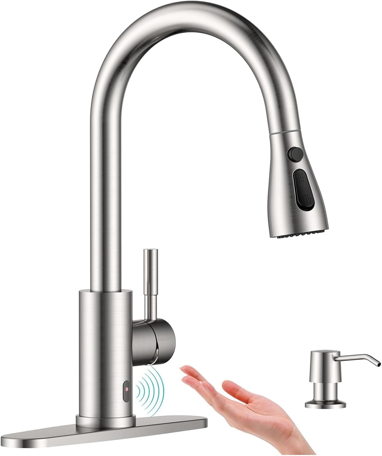 APPASO Touchless Kitchen Faucet with Pull-Down Sprayer