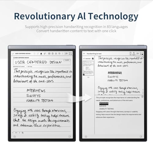 Image of iflytek AINOTE Air 2 8.25 Inch E Ink Tablet with 24 Level Adjustable Light (US-SJCF-Air2-PJ2)