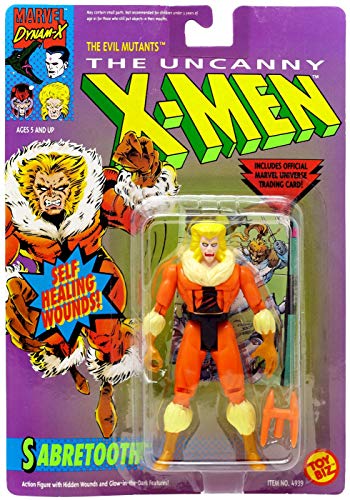 Toy Biz Marvel The Uncanny X-Men Sabretooth Action Figure 4.75 Inches