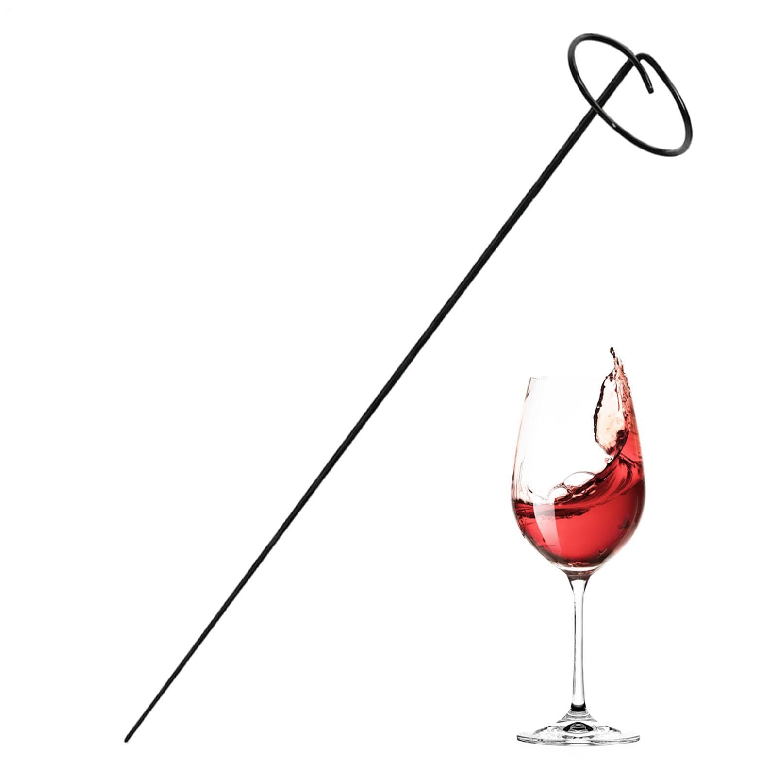 Wine Glass Holder - 60x5cm Outdoor Wine Glass Holder Stake | Metal Beverage Holders For Camping, Picnic & Garden Use | Ground Drink Stand For Bottles & Cups | Portable Drink Organizer