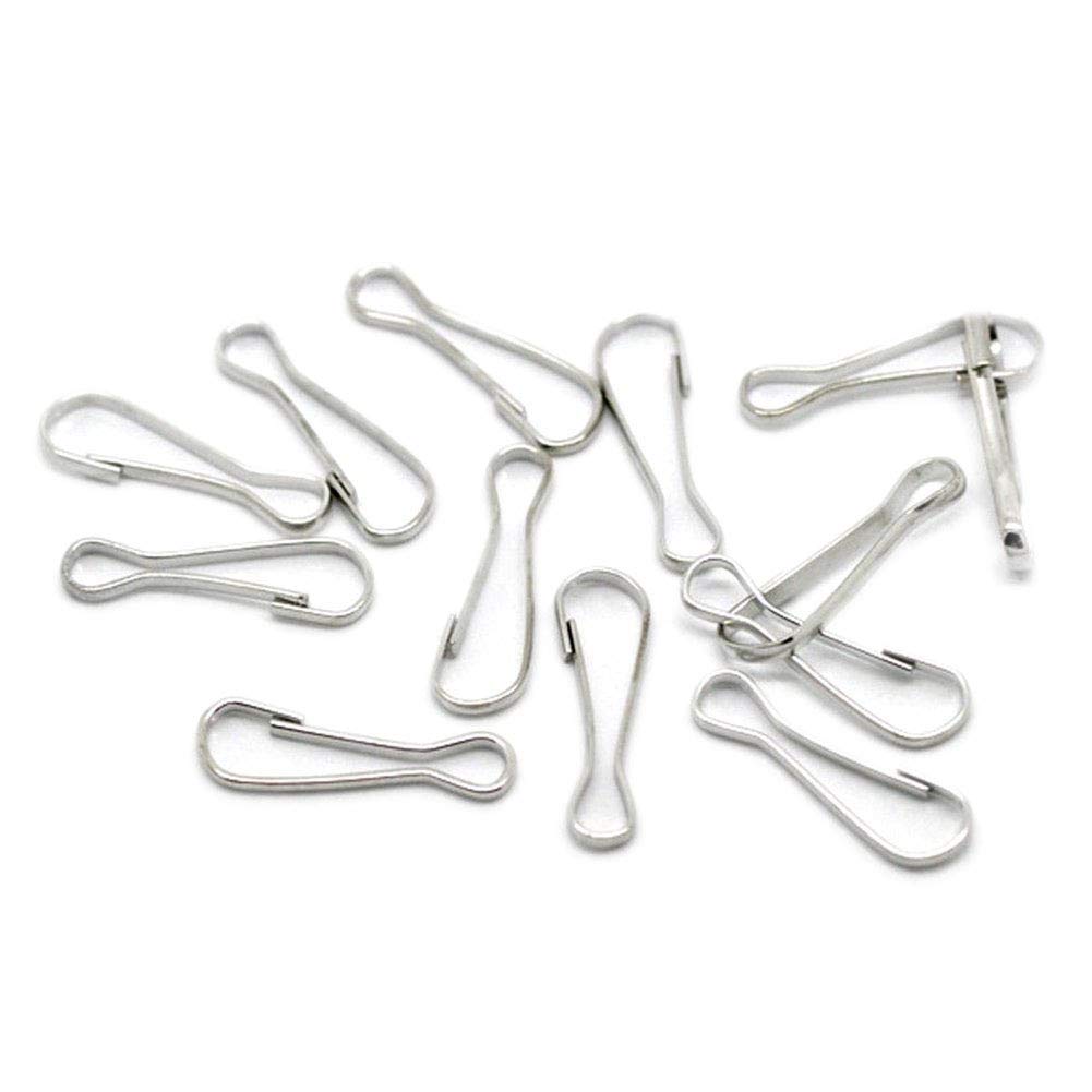 Wudaizhi 20 X Pet/rat Hammock Clips Metal Lanyard Cage Accessories