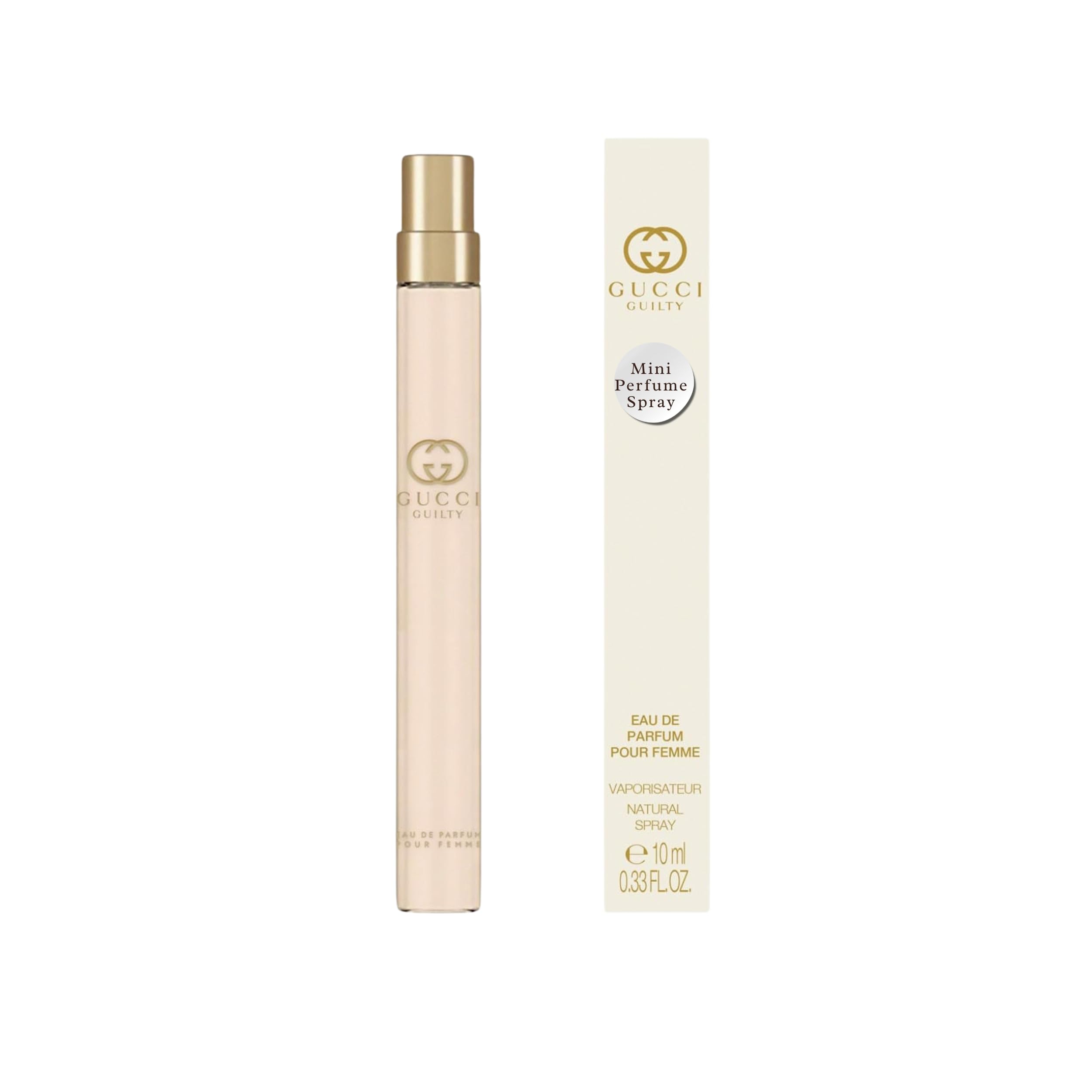 GucciGuilty Pour Femme Perfume for Women Travel EDP Spray 0.33 Fl Oz
