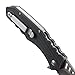 CRKT Ruger Follow-Through EDC Folding Pocket Knife: Everyday Carry, Plain Edge Blade, Flipper Open, Liner Lock, Textured Non Slip Handle, Reversible Pocket Clip R1701