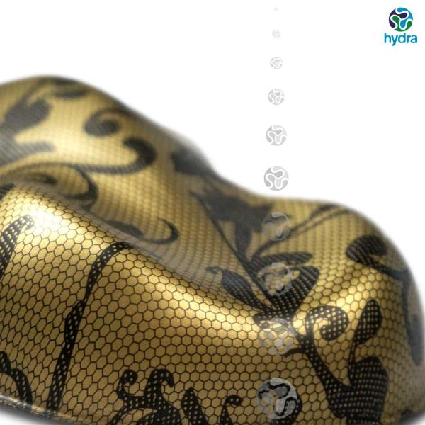 Film Hydrographique Feuille Hydrographie Water Transfer Printing Activateur Kit Activator Hydrographics arabescos Largueur: 50cm. Longuer: 400cm (HOT-054)