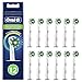 Oral-B CrossAction Testine Spazzolino Elettrico, Confezione da 12 pezzi, con Tecnologia CleanMaximise, Pacco adatto alla buca delle lettere Bianco