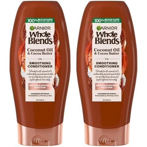 Garnier Smoothing Conditioner with Coconut Oil and Cocoa Butter Extract Cover