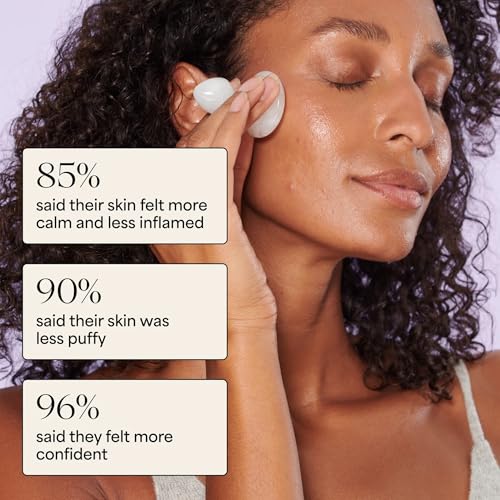 WILDLING Lumin Mushroom | Facial Massage Stone | Made with White Jade | Designed to Cool + De-puff + Calm the Skin | Perfect with Lumin Oil - Image 3