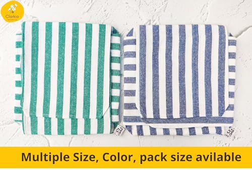 Image of Set of 3 Cotton Double Layer Roti Clothes Wrap with Flaps Muslin Cloth for chapati for hot case Kitchen Chapati Cloth wrap roti Cloth