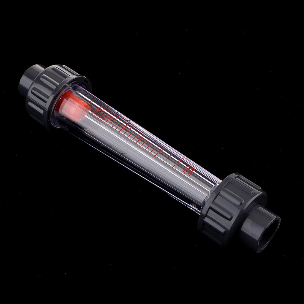Débitmètre Liquide Rotamètre à Tube Plastique Type 10-100L / H Débitmètre Eau Liquide